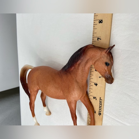 Breyer Horse‎ #62003 Arabian Mare JOHAR Red Roan Retired 2007 - Picture 7 of 7